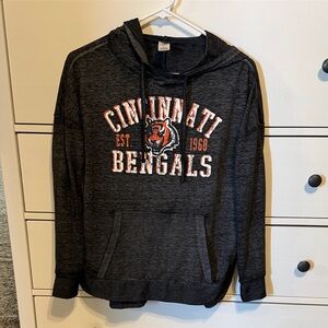 Cincinnati Bengals Vintage Black Hoodie